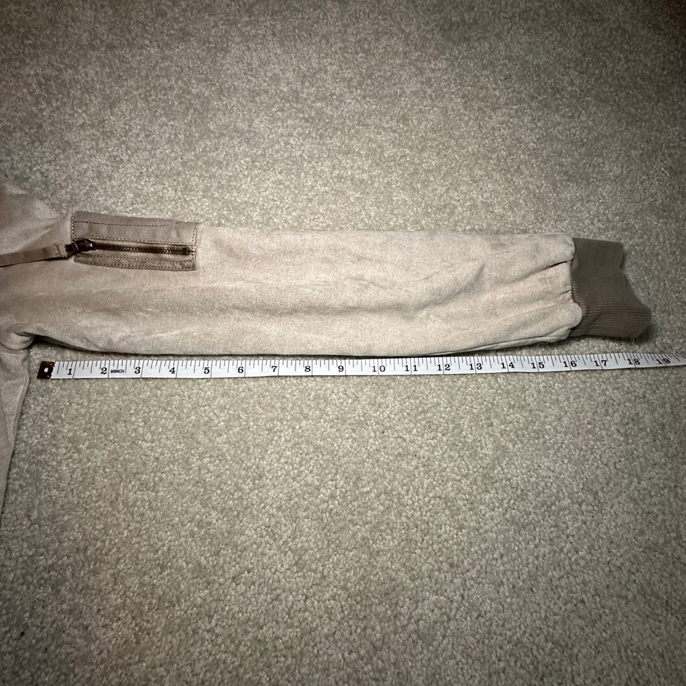 Marrakech Bomber Jacket - Women’s Size Small - Light Tan - Picture 6 of 7